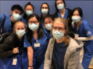 "Having our first clinical rotation as junior nursing students during a global pandemic was difficult to fathom. However, our preceptor Mary GracePiskorowski became an inspirational figure for not only me, but my group as well." Submitted by Kerry Koon.