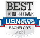 US News and World Report Best Online Programs, bachelor's, 2024. 
