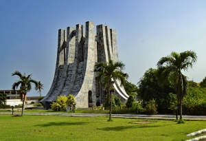 Zoom image: Kwame Nkrumah Memorial Park and Mausoleum in Accra, Ghana. 
