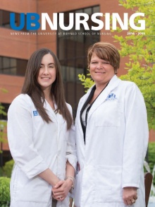 UBNursing Magazine Cover 2015-2016. 
