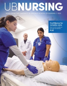 2023 UBNursing magazine cover. 