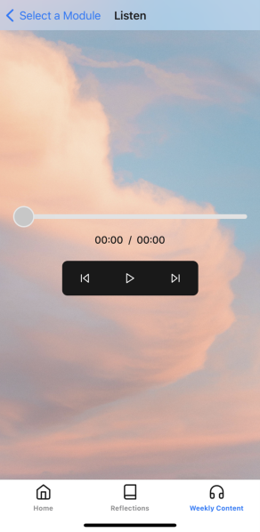 Zoom image: Practice content in audio format. 